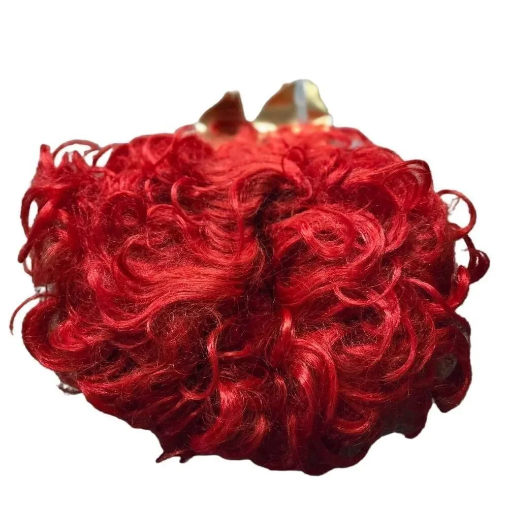Alice in Wonderland costume red wig